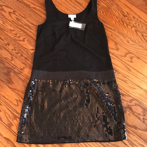 LOFT Dresses & Skirts - NWT Black Sparkle Loft Dress Size 8 😍